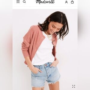 Madewell Relaxed Denim Shorts